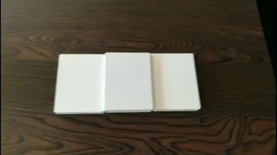 Gabinetes de cocina ligeros del tablero de la espuma del PVC de la laminación 15m m de la fabricación de China