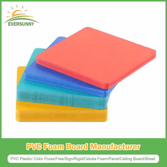 Tablero de PVC de espuma y espuma libre de Celuka para muebles