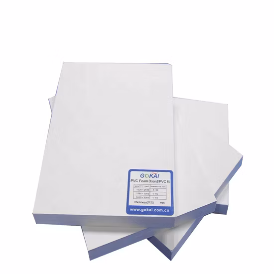 Tablero de espuma de PVC coextruido Celuka de espuma libre al mejor precio